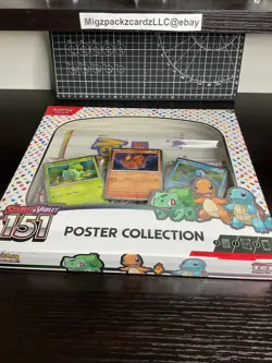 Nintendo Pokemon TCG Scarlet & Violet - 151 Poster Collection Box - 3 Packs 820650853166 - Image 3