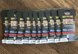 LOT OF 10- Pokemon Mega Evolution Single Sleeved Booster Pack NEW SEALED - Image 2