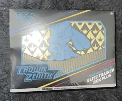 Pokemon Center Crown Zenith Elite Trainer Box Plus FACTORY SEALED ETB Plus - Image 1