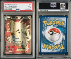 2015 PSA 9 Pokemon Full Art Tyranitar EX XY Ancient Origins 91/98 - Image 2