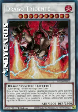 DRAGO TRIDENTE (Trident Dragion) Segreta Prismatica • MP24 IT147 • 1Ed • Yugioh! - Image 1