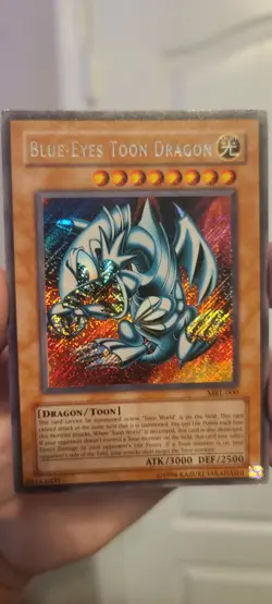 Blue Eyes Toon Dragon Secret Rare MRL-000 Unlimited - Image 2