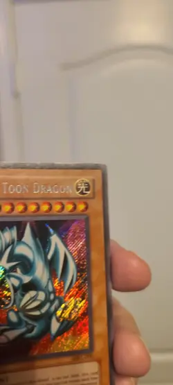 Blue Eyes Toon Dragon Secret Rare MRL-000 Unlimited - Image 4