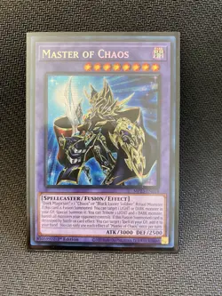 Yu-Gi-Oh! TCG Master Of Chaos MP23-EN249 Prismatic Secret Rare 1st Edition NM - Image 1