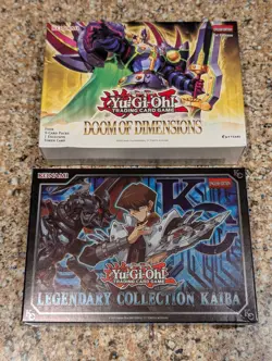 Yu-Gi-Oh Legendary Collection Kaiba & Doom Of Dimensions 🔥 New & Sealed Box's! - Image 1