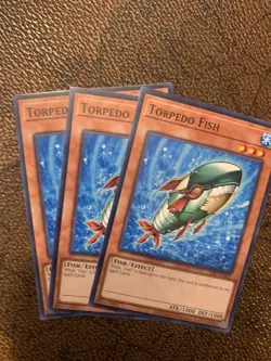 Yu-Gi-Oh! - TORPEDO FISH - IOC-EN082 - 25th - Unl. Ed. - NM/M X3 - Image 1