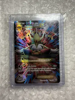 Mega MAlakazam EX Full Art Holo 118/124 Fates Collide Pokemon Card NM/LP - Image 1
