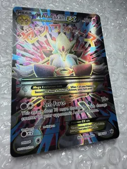 Mega MAlakazam EX Full Art Holo 118/124 Fates Collide Pokemon Card NM/LP - Image 4