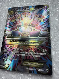 Mega MAlakazam EX Full Art Holo 118/124 Fates Collide Pokemon Card NM/LP - Image 5