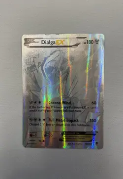 Pokemon TCG Dialga EX Secret Rare Card 122/119 Phantom Forces - Image 3
