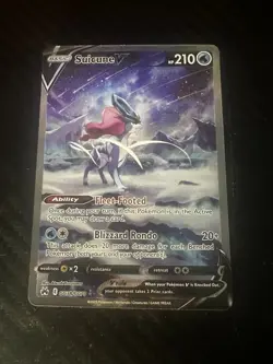 Pokemon Suicune V GG38/GG70 2023 Crown Zenith Ultra Rare Card - Image 1
