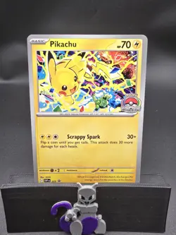 Pikachu Promo 2025 World Championships SVP EN 225 Pokemon Card Worlds - Image 1