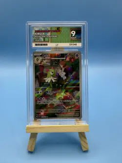 Pokemon TCG Kirlia Scarlet & Violet Base Set Holo Card 212/198 Graded ACE 9 - Image 1