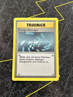 3x Pokemon Card German Base Set Energie Absauger 92/102 Energy Removal Vintage - Image 1