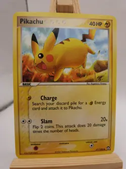 Pokemon Common Card - Pikachu 57/108 (Ex Power Keepers) - Image 1
