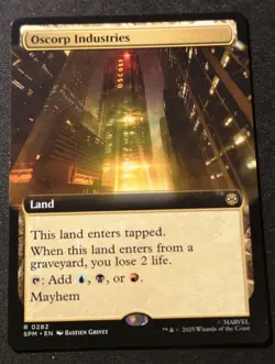 Oscorp Industries - Extended Art - SPM - MTG - EN - NM - 0282 - Image 1