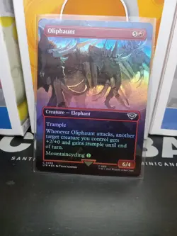 Oliphaunt (Borderless) Universes Beyond: the Lord of the Rings: Tales Foil - Image 2