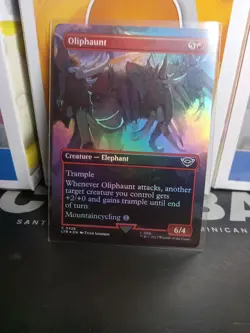 Oliphaunt (Borderless) Universes Beyond: the Lord of the Rings: Tales Foil - Image 3