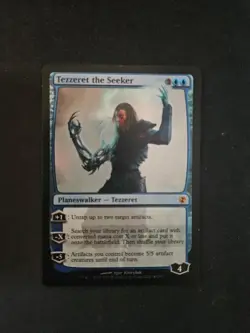 Tezzeret the Seeker x1 - Foil Duel Decks: Elspeth vs. Tezzeret English - Image 1