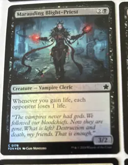20x MTG Black Vampires - No Duplicates - w/Rare Foil Playable Commander Vampire - Image 3