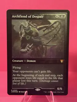 Archfiend of Despair (Foil Etched) Commander Masters Foil - Image 1