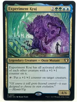 Experiment Kraj NM/M* Commander Masters ENGLISH 0337 mtg -UnltdCards - Image 1