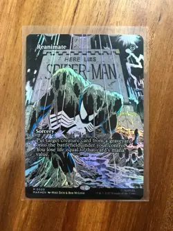 Reanimate (Borderless) Marvel Universe Eternal-Legal Foil Spiderman Magic - Image 1
