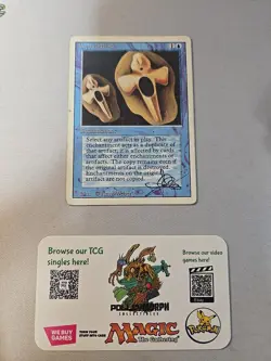 Copy Artifact - Revised - MTG - Magic the Gathering Signed By Artist Amy Weber - Image 1