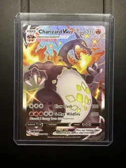 Pokemon Shining Fates Charizard Vmax #SV107 - Image 1
