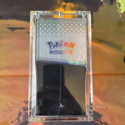 Prismatic Evolutions Pokemon Center Elite Trainer Box ETB in Grailgaurd Acrylic - Image 3