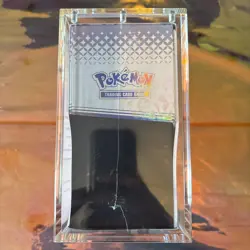 Prismatic Evolutions Pokemon Center Elite Trainer Box ETB in Grailgaurd Acrylic - Image 5