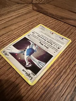 Pokemon Lugia 14/132 LP Holo Rare w/Swirl HOLO BLEED Secret Wonders - Image 5