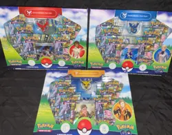 Pokemon TCG Pokemon GO Special Team Collection Boxes All 3 Set Sealed - Image 1