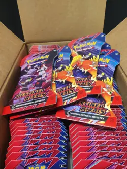 (116x) Pokemon Destined Rivals Sleeved Booster Pack Case 116 Packs Total - Image 2