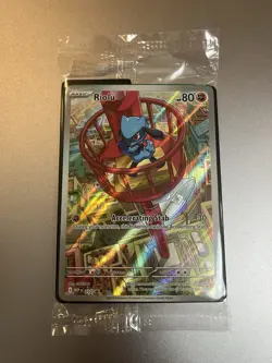 Pokemon TCG Riolu 010 ETB Promo Mega Evolutions Sealed - Image 1