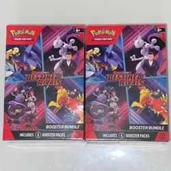 Pokemon TCG Scarlet And Violet Destined Rivals Booster Bundle (Lot of 2 SEALED) - Image 1