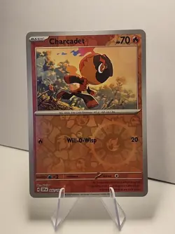 Charcadet 032/191 Sv08: Surging Sparks Reverse Holo Pokemon TCG NM - Image 1