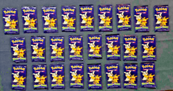2023 Pokemon Halloween Sealed Mini Packs, Lot of 25 New Packs - Image 1