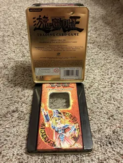 Vintage 2005 Collectors Yu-Gi-Oh! Dark Magician Girl Empty Tin READ DESCRIPTION - Image 1