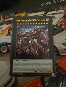 Yu-Gi-Oh! Super Starslayer TY-PHON - Sky Crisis (UR) RA04-EN072 Quarter Century - Image 1