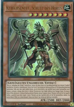 yugioh Kebechsenuef, Schutz des Horus MP24-DE235 ULTRA RARE 1AUFLAGE DEUTSCH - Image 1