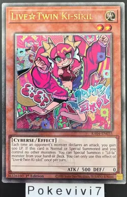 Carte YU-GI-OH! LIVE TWIN KI-SIKIL RA04-EN035 QCSR NEUF - Image 1