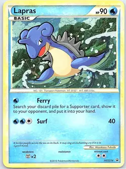 Lapras - HGSS14 Holo HGSS Promos - Pokemon Card - NM - Image 1