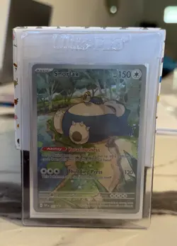Pokemon Card TCG- Snorlax Scarlet And Violet 151 Black Star Promo Sealed - Image 3