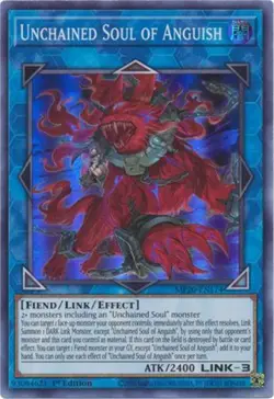 Yu-Gi-Oh Card - MP20-EN174 - UNCHAINED SOUL OF ANGUISH (super rare holo) - NM/M - Image 1