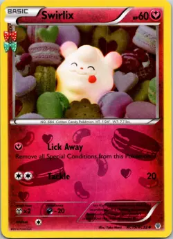 Swirlix RC19/RC32 Uncommon Generations: Radiant Collection Pokemon Card LP - Image 1