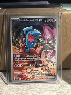 Team Rocket's Wobbuffet SV: Scarlet & Violet Promo Cards - Pokemon NM 203 - Image 1