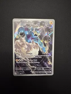 Thundurus 209 SV Scarlet & Violet Promo Cards Holo Black Bolt - Image 1