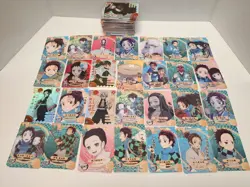 Demon Slayer - Trading Card Collection lot 200+ With Holo Cards Anime Manga - Image 4