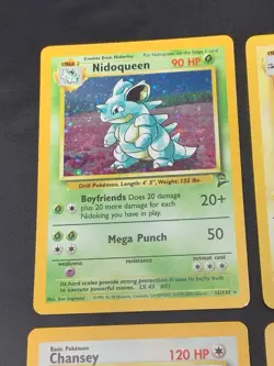 Vintage Pokemon Cards Rare Holo Lot WOTC Era Only MP/HP - Image 2